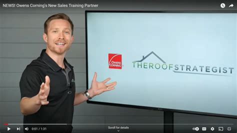 owens corning training for sales reps